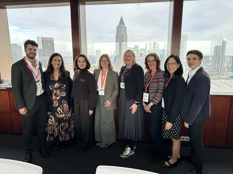 Members of the CPHI Sustainability Collective Steering Committee at an in-person meeting